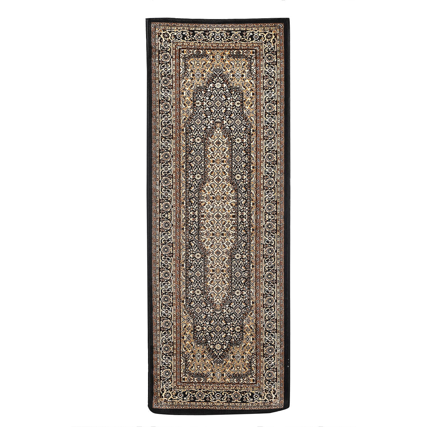Polyester Traditional Rug and Door Mat - Yellow