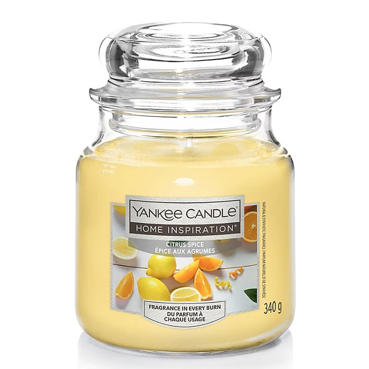 Yankee Candle Citrus Spice (Medium) - Yellow