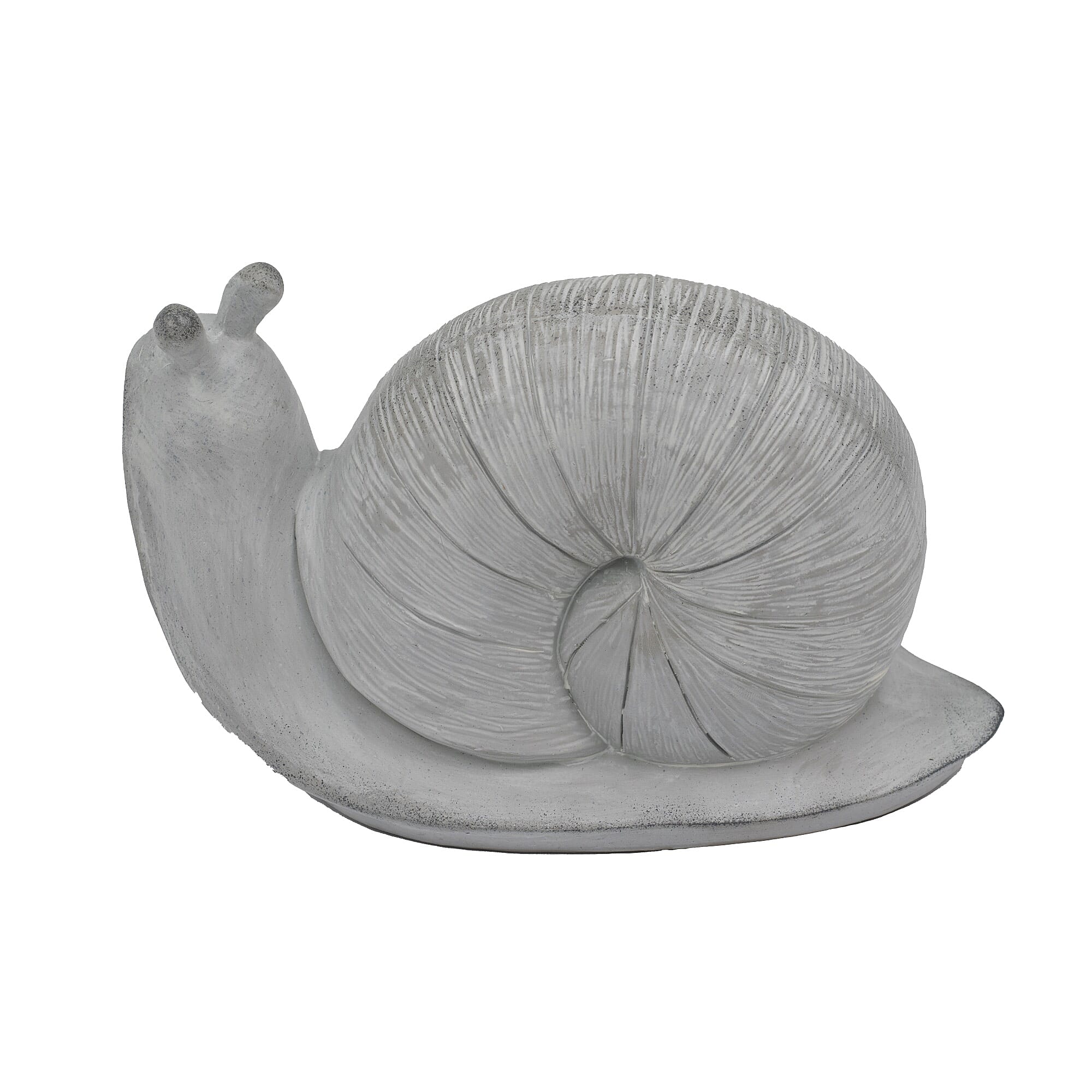 Garden Decor Beautiful Snail Statue - White