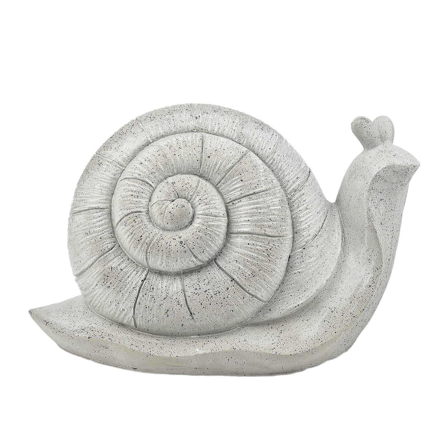 Garden Decor Beautiful Snail Statue - White