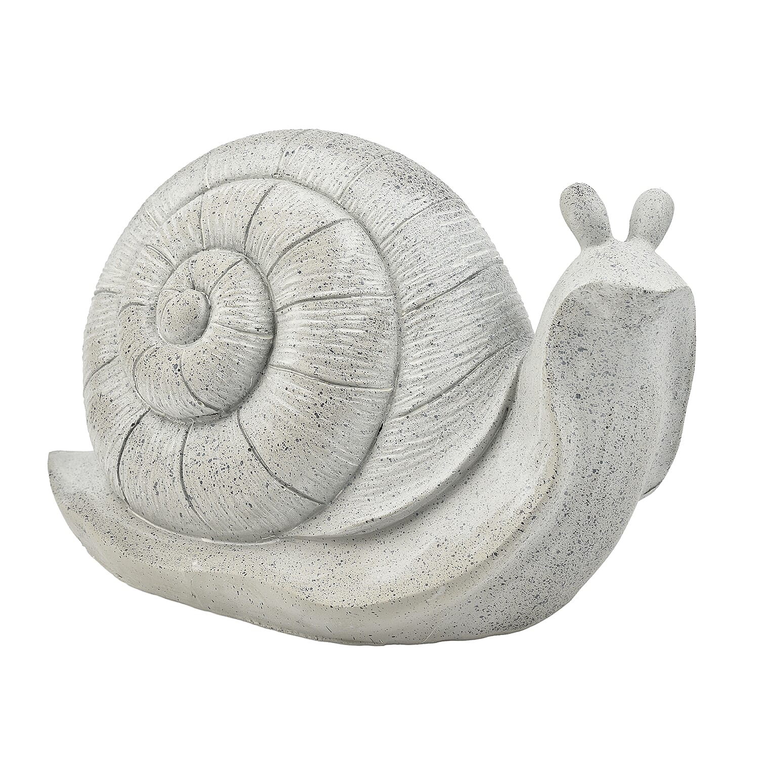 Garden Decor Beautiful Snail Statue - White