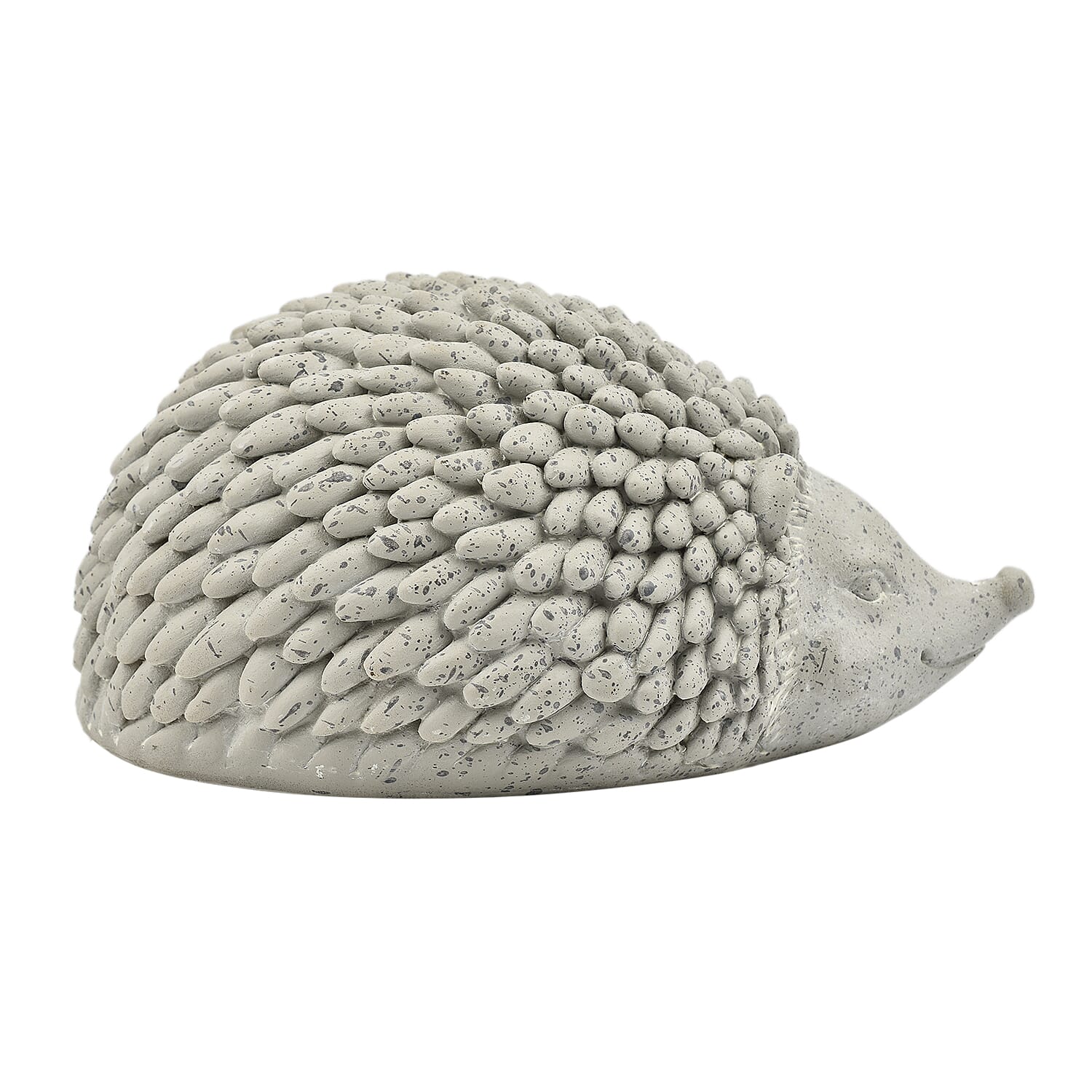 Garden Decor Hedgehog Statue - White