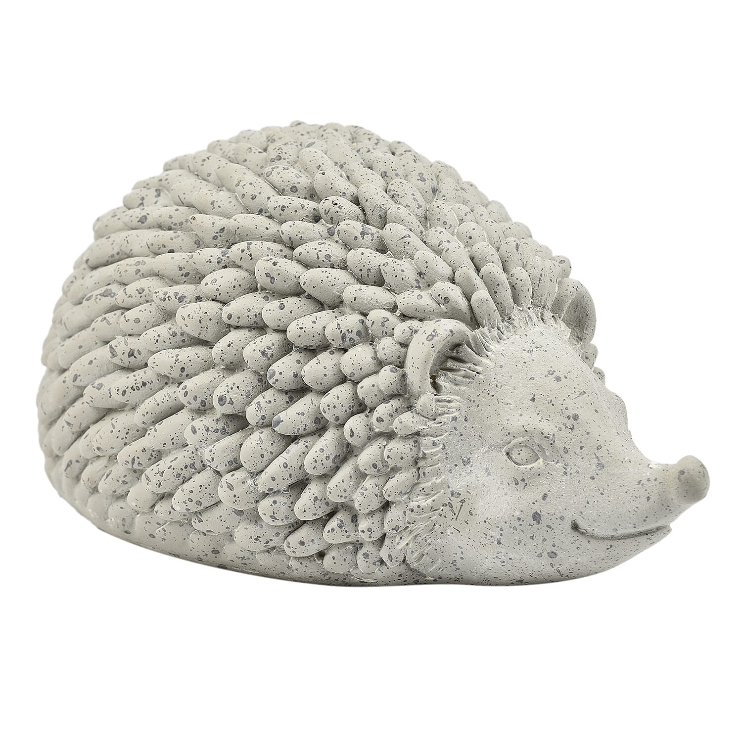 Garden Decor Hedgehog Statue - White