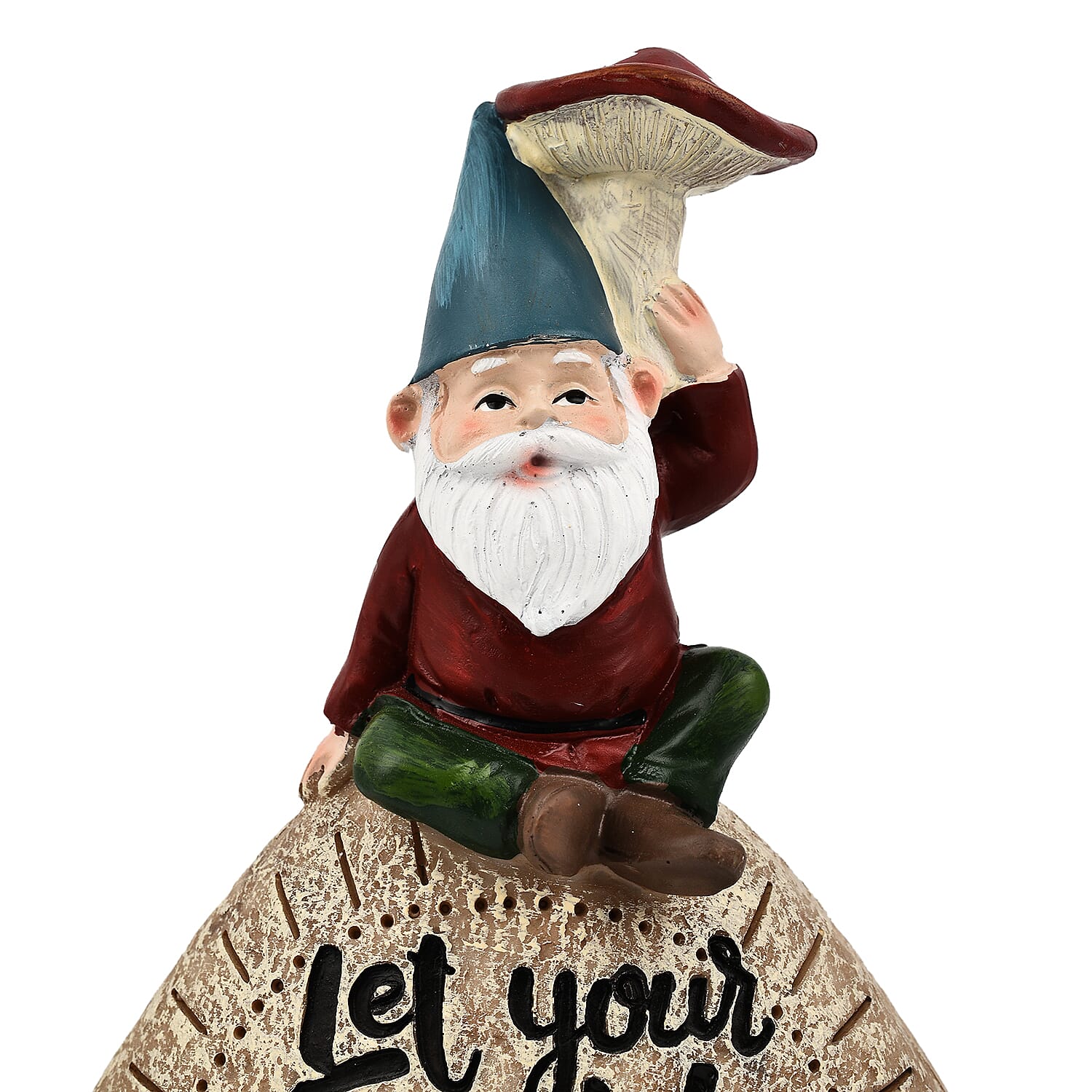 Pebble Gnome (Size 15x8x21 cm) - Multi Color