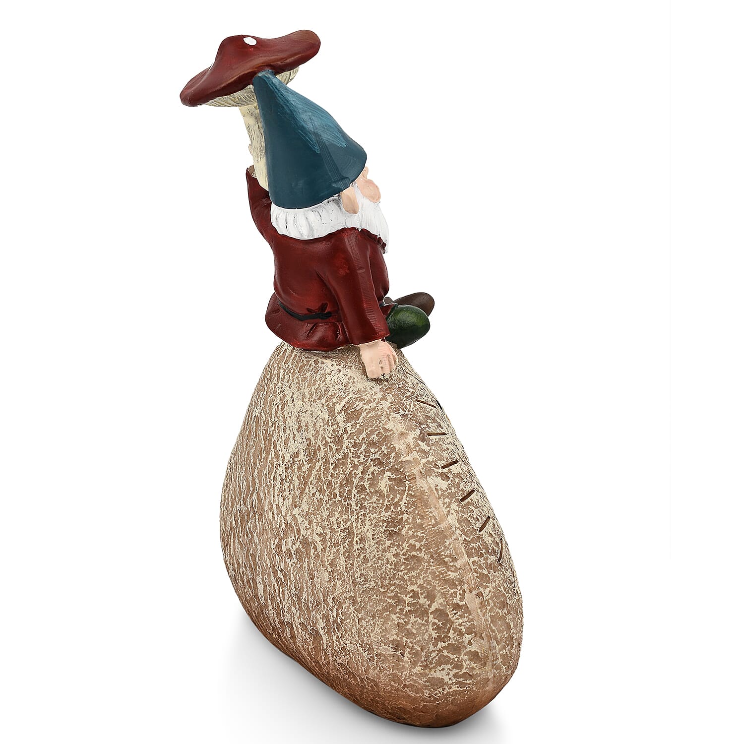 Pebble Gnome (Size 15x8x21 cm) - Multi Color