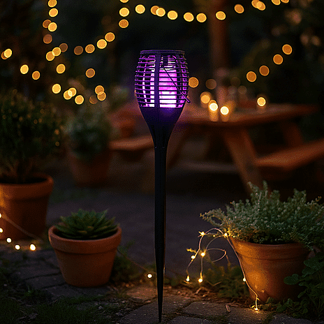 4in1 Solar Lamp Outdoor Garden Pathway Light - Multi