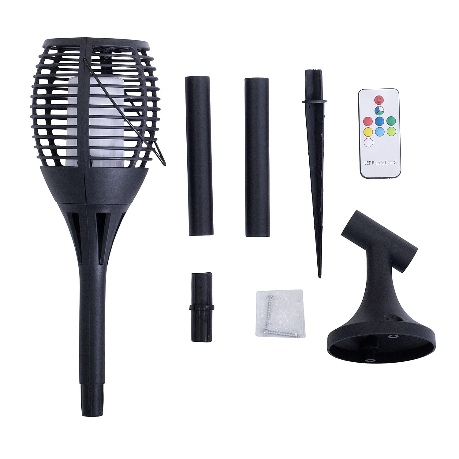 4in1 Solar Lamp Outdoor Garden Pathway Light - Multi