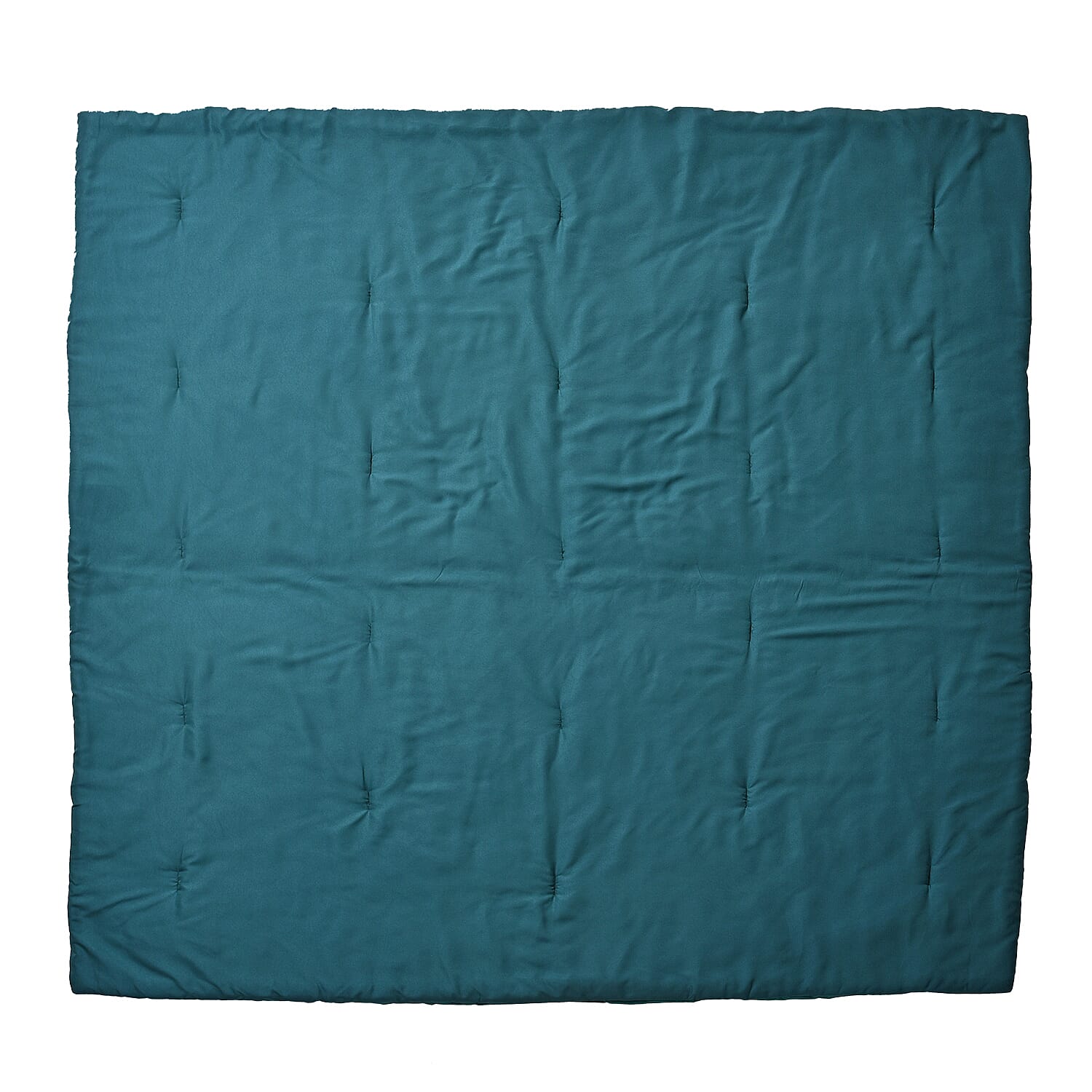 3 Piece Set - Striped Patterned Comforter with 2 Pillow Pillowcases - White