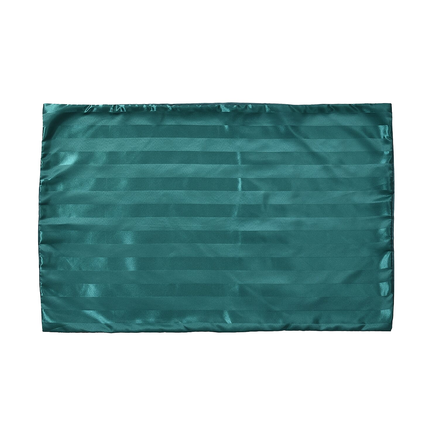 3 Piece Set - Striped Patterned Comforter with 2 Pillow Pillowcases - White