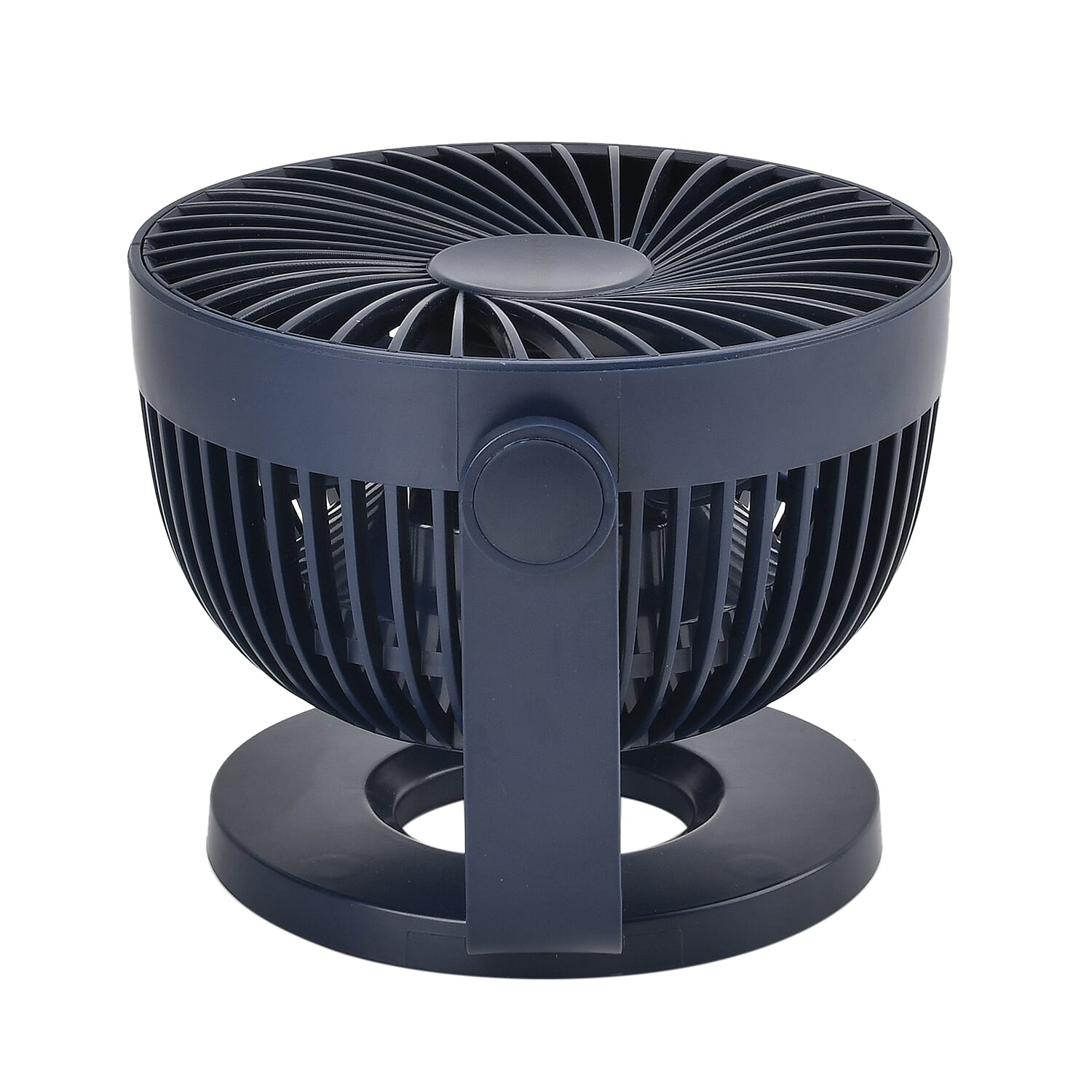 Homesmart Portable USB Table Fan with 1200mAh Battery - Dark Blue