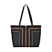 Genuine Leather Tote Bag with Handle Drop