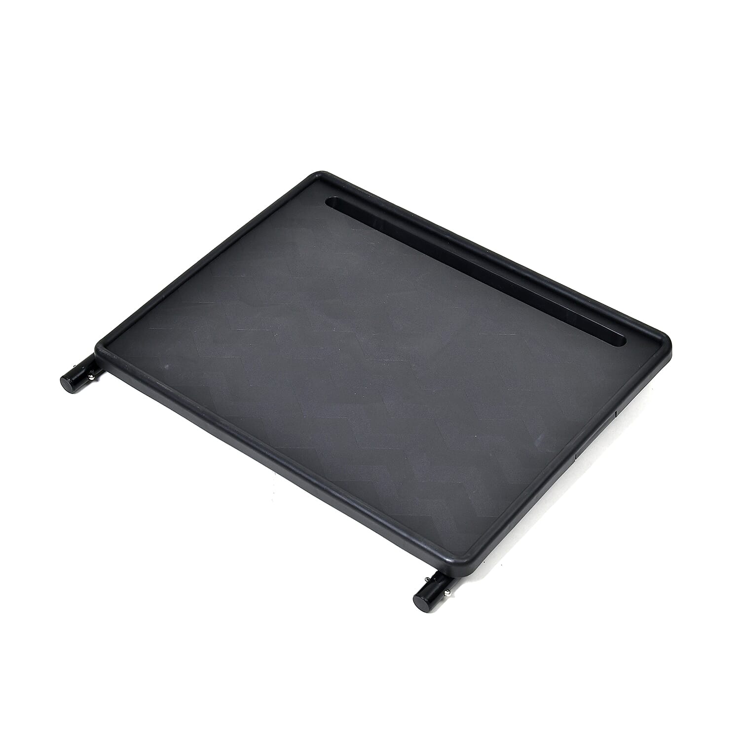 TV Tray and Cup Holder Large Folding Table - Black