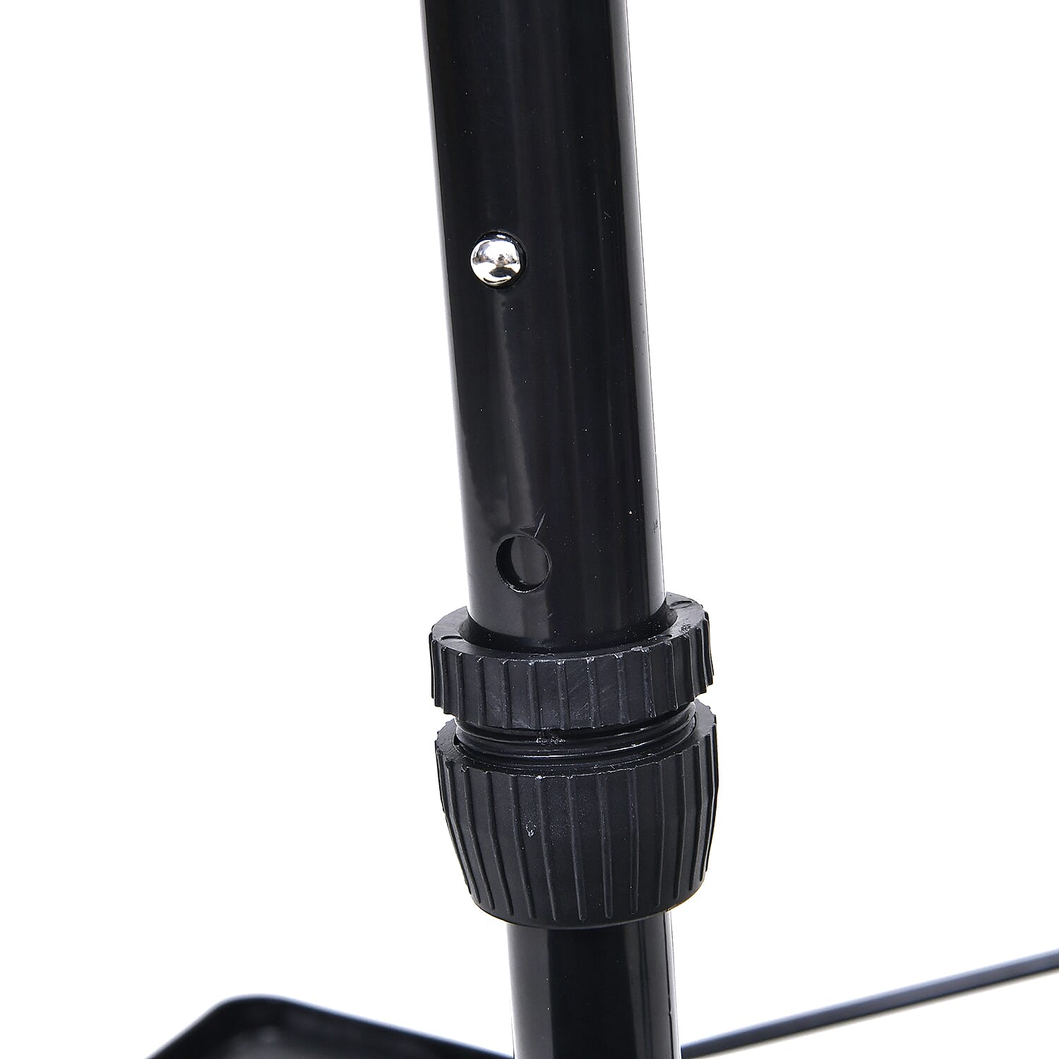 TV Tray and Cup Holder Large Folding Table - Black