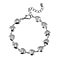 Designer Inspired - Launch Offer -Heart Link Bracelet (Size - 7.5)