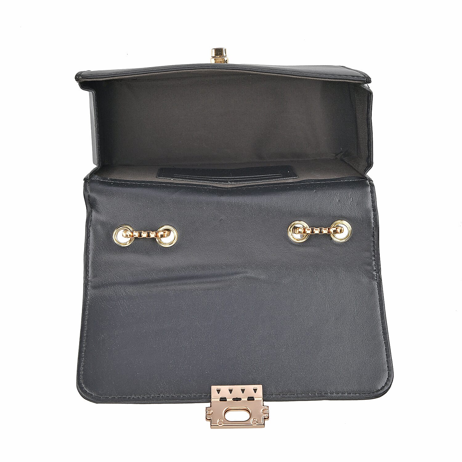 Set of 3 - PU Heart Crossbody Bag - Burgundy