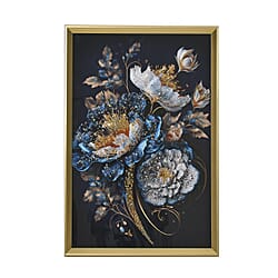 Hummingbird Crystal Wall Painting With PS Frame