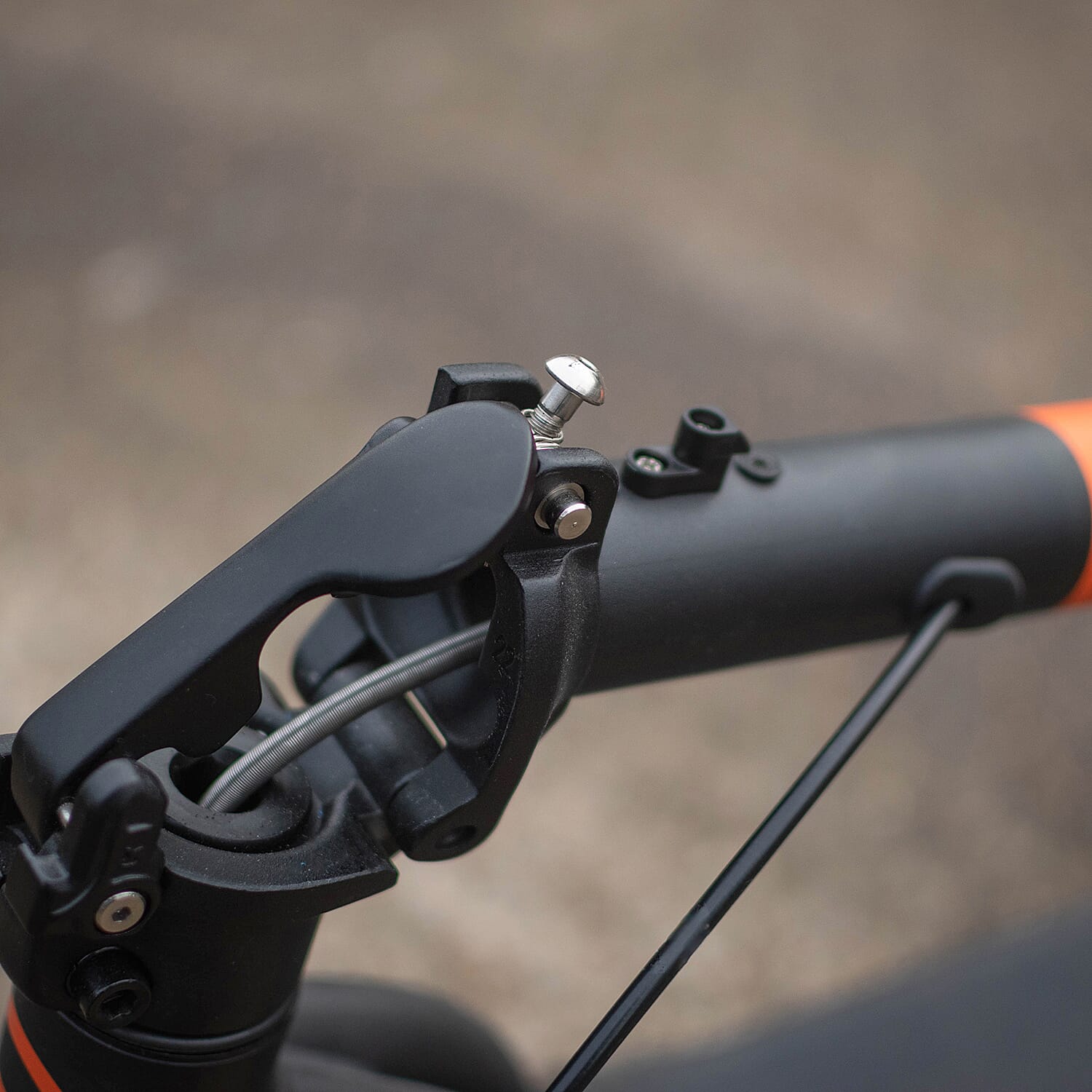 E Glide Foldable Electric Scooter (18 Miles on Single Charge) - Orange & Black