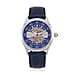 WILLIAM HUNT 5 ATM Water Resistant Automatic Movt. Watch in Gold Tone with Green Leather Strap