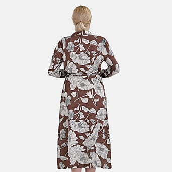 https://tjcuk.sirv.com/Products/77/0/7703847/La-Marey-Polyester-Floral-Dress-Size-125x1-cm-Brown-Brown_7703847_1.jpg?w=342&h=342