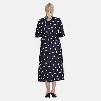 https://tjcuk.sirv.com/Products/77/0/7704317/La-Marey-Polyester-Polka-Dots-Dress-Size-127x1-cm-Black-White_7704317_1.jpg?w=342&h=342