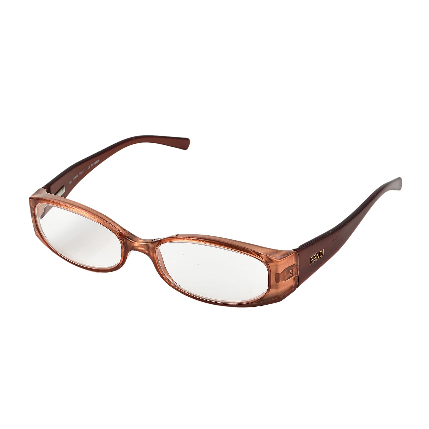 Brand New Designer Launch- FENDI Readers Rectangle Frame Unisex - Beige