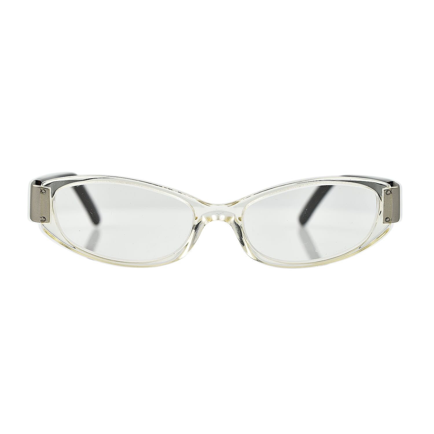 Limited Qty Designer Launch- FENDI Readers (Power 2.0D) Oval Frame Unisex  - White