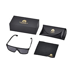 William Hunt-SAVILE ROW Polarized Fashion Sunglasses - Black