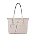  GUANCHI Tote Bag with Detachable Coin Pouch - Off White