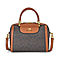 GUANCHI Crossbody Bag with Handle Drop - Brown