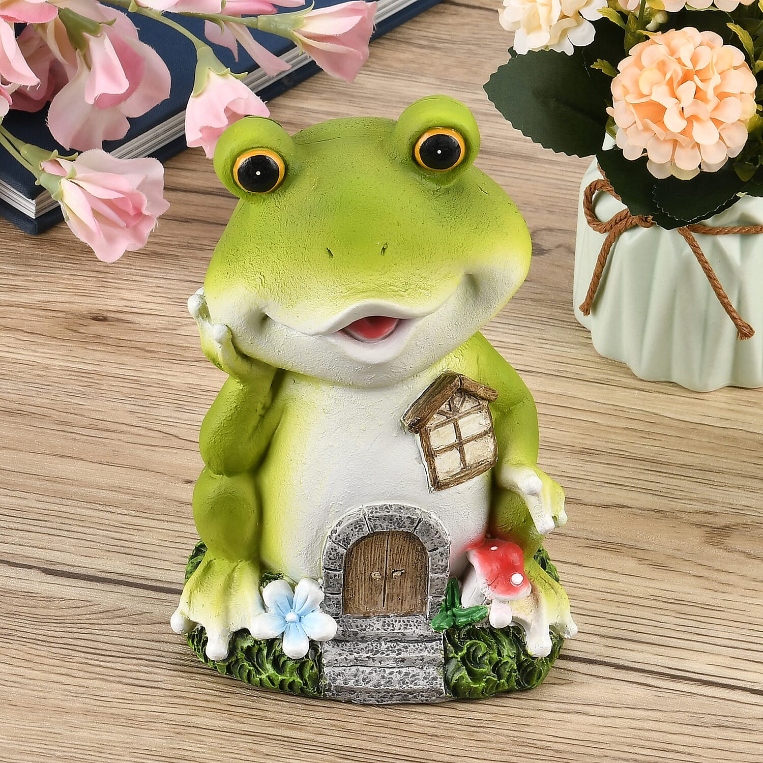 Funny & Cute Frog Decor - Green