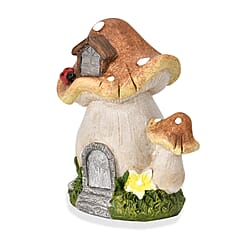 Mushroom Garden D&eacute;cor - Brown