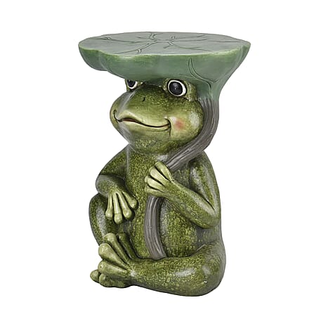 Stool (Size 32x30x42 cm) - Green & Green