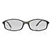 Designer Closeout - VALENTINO Rectangular Unisex Readers (Power 2.0 D)