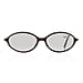 Designer Closeout - VALENTINO Rectangular Unisex Readers (Power 2.0 D)