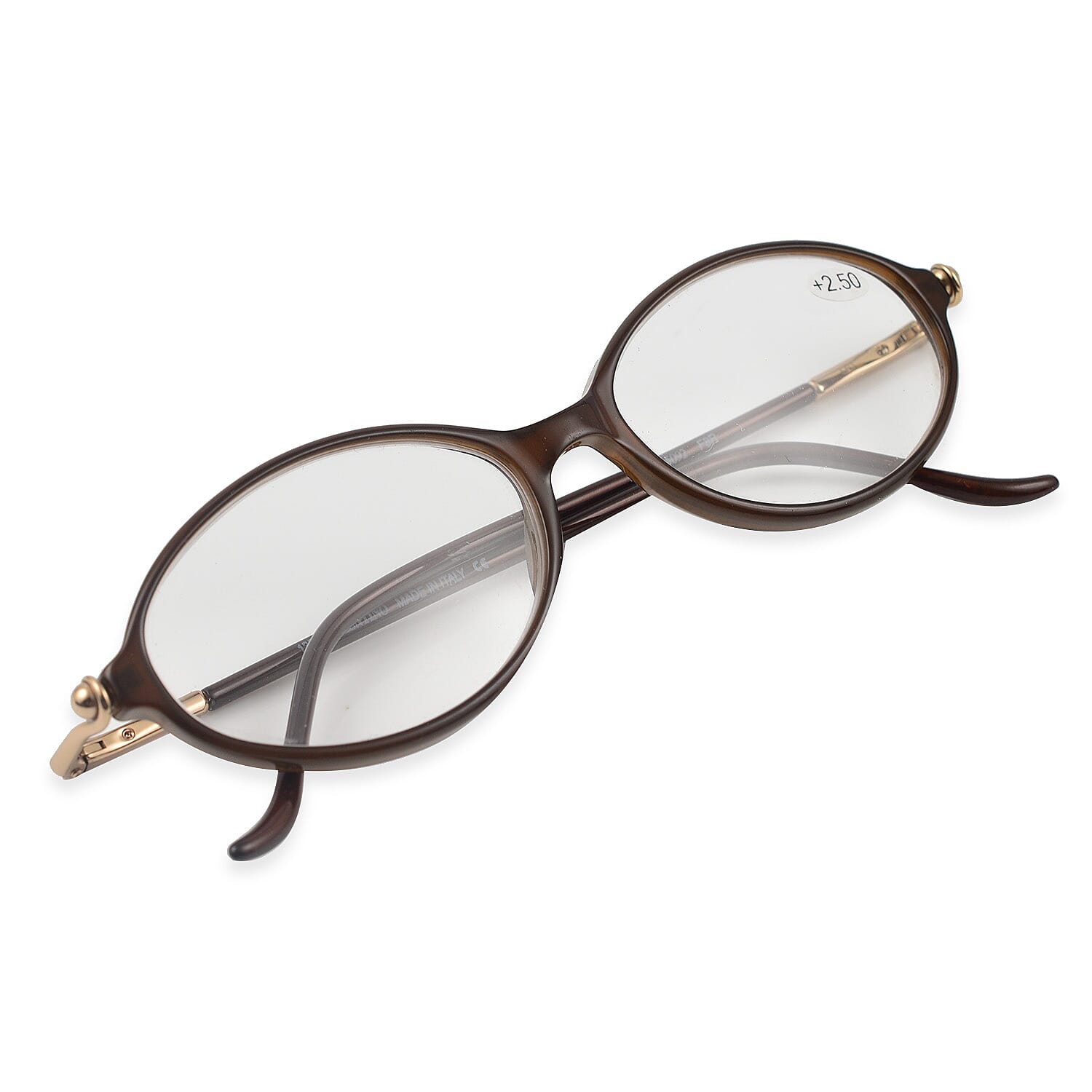 Designer Closeout - VALENTINO Rectangular Unisex Readers (Power 2.0 D)