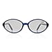 Designer Closeout - VALENTINO Rectangular Unisex Readers (Power 2.0 D)