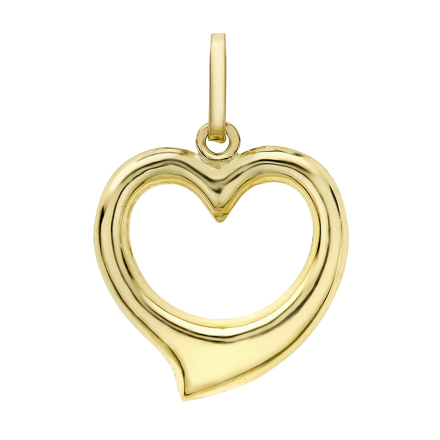 9K Yellow Gold  Pendant,  Gold Wt. 0.72 Gms