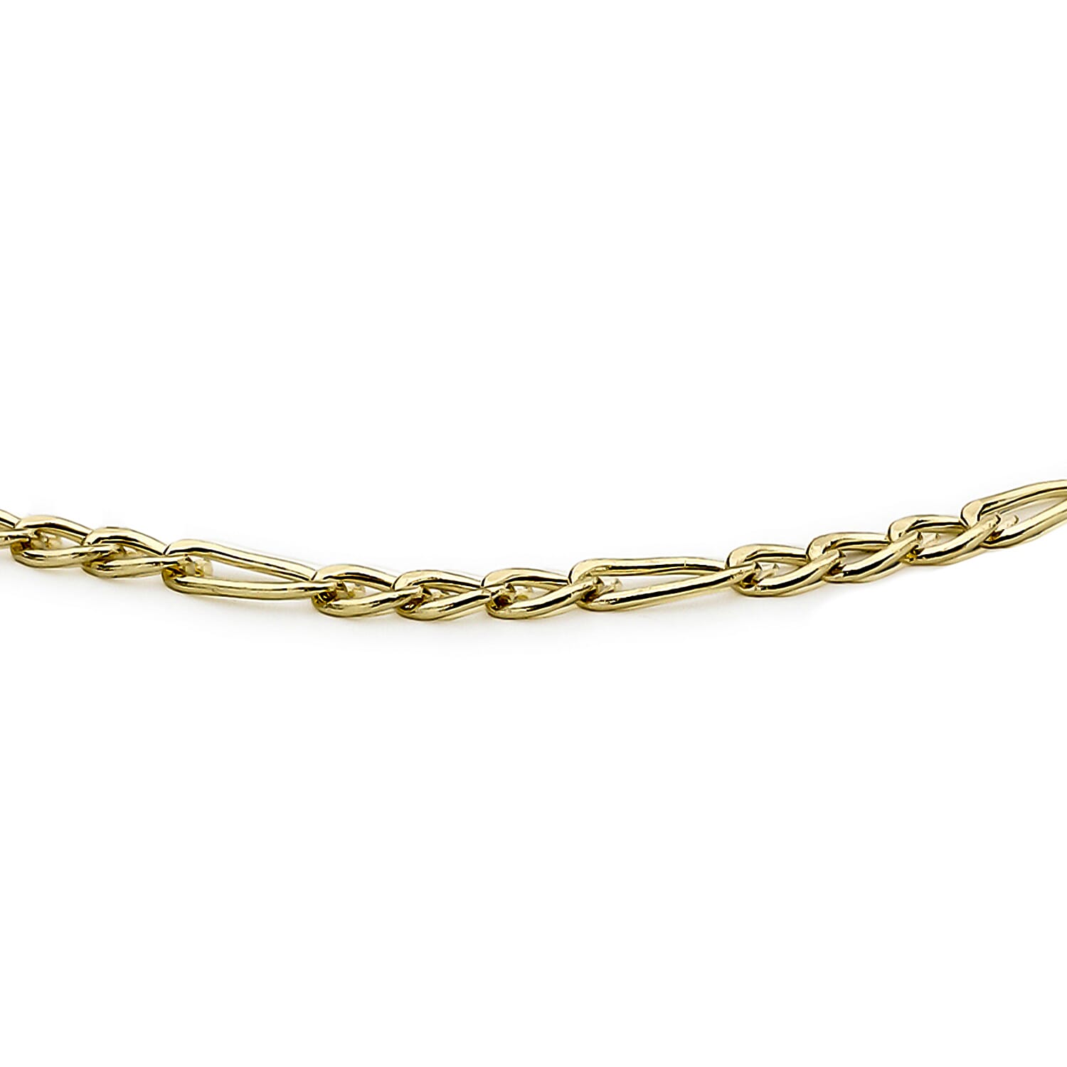 9K Yellow Gold  Bracelet (Size - 7.5),  Gold Wt. 0.81 Gms
