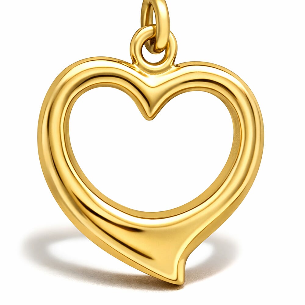 9K Yellow Gold  Pendant,  Gold Wt. 0.46 Gms