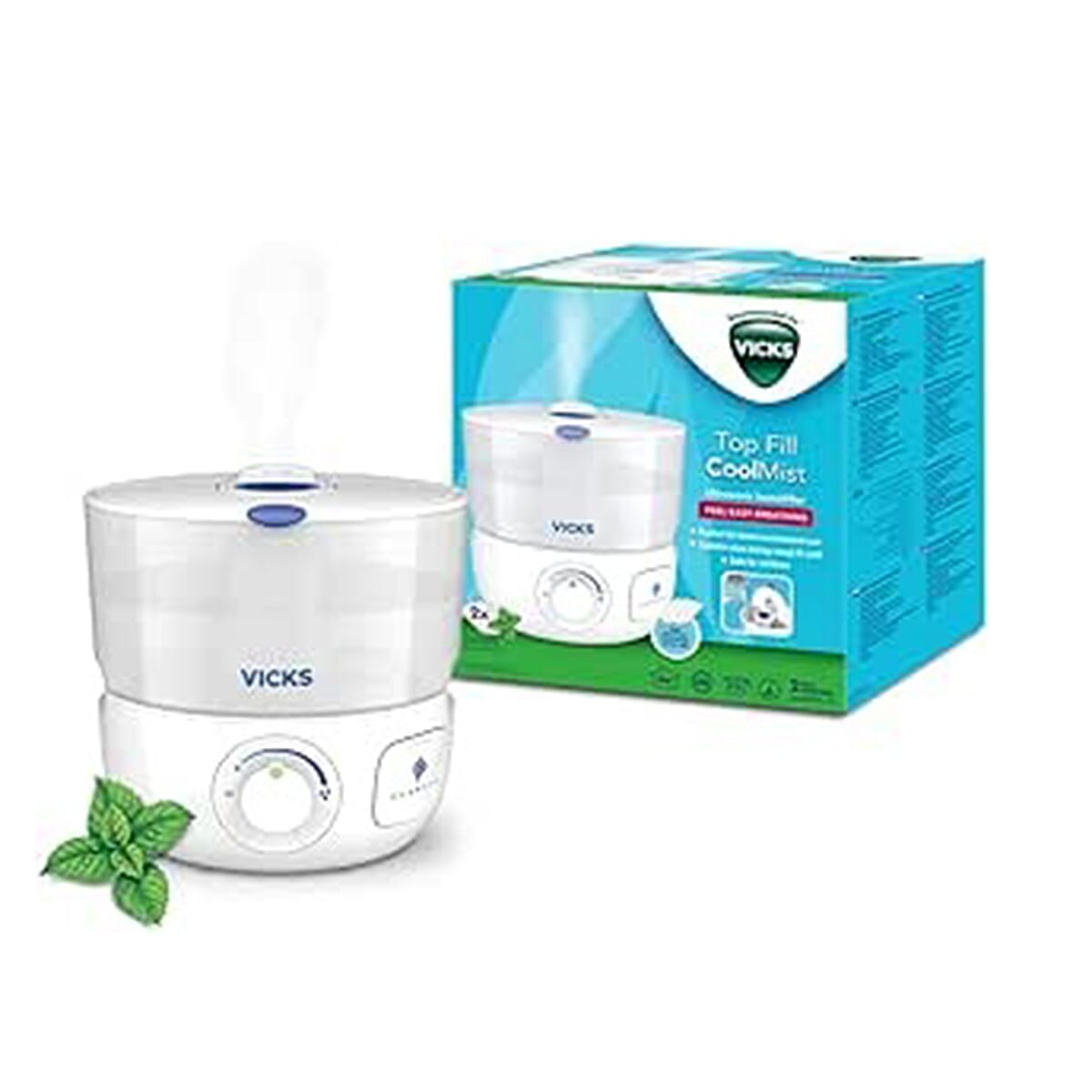 Vicks Top Fill Cool Mist Ultrasonic Humidifier
