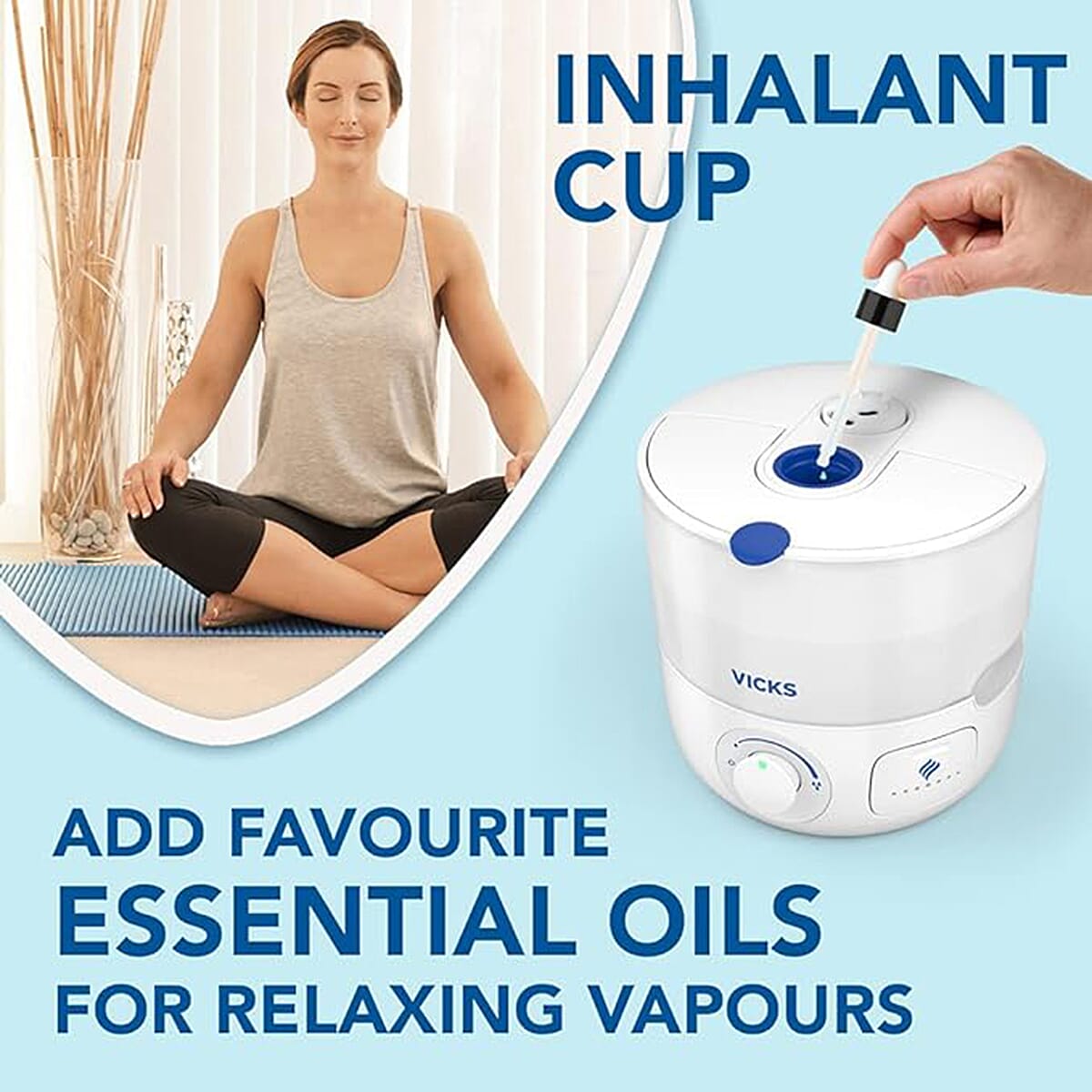 Vicks Top Fill Cool Mist Ultrasonic Humidifier
