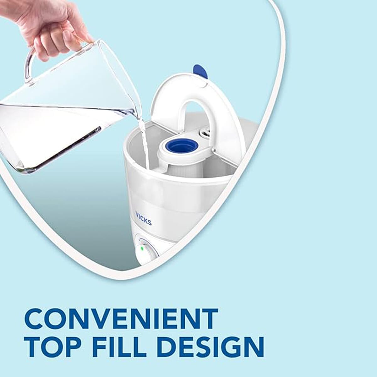 Vicks Top Fill Cool Mist Ultrasonic Humidifier