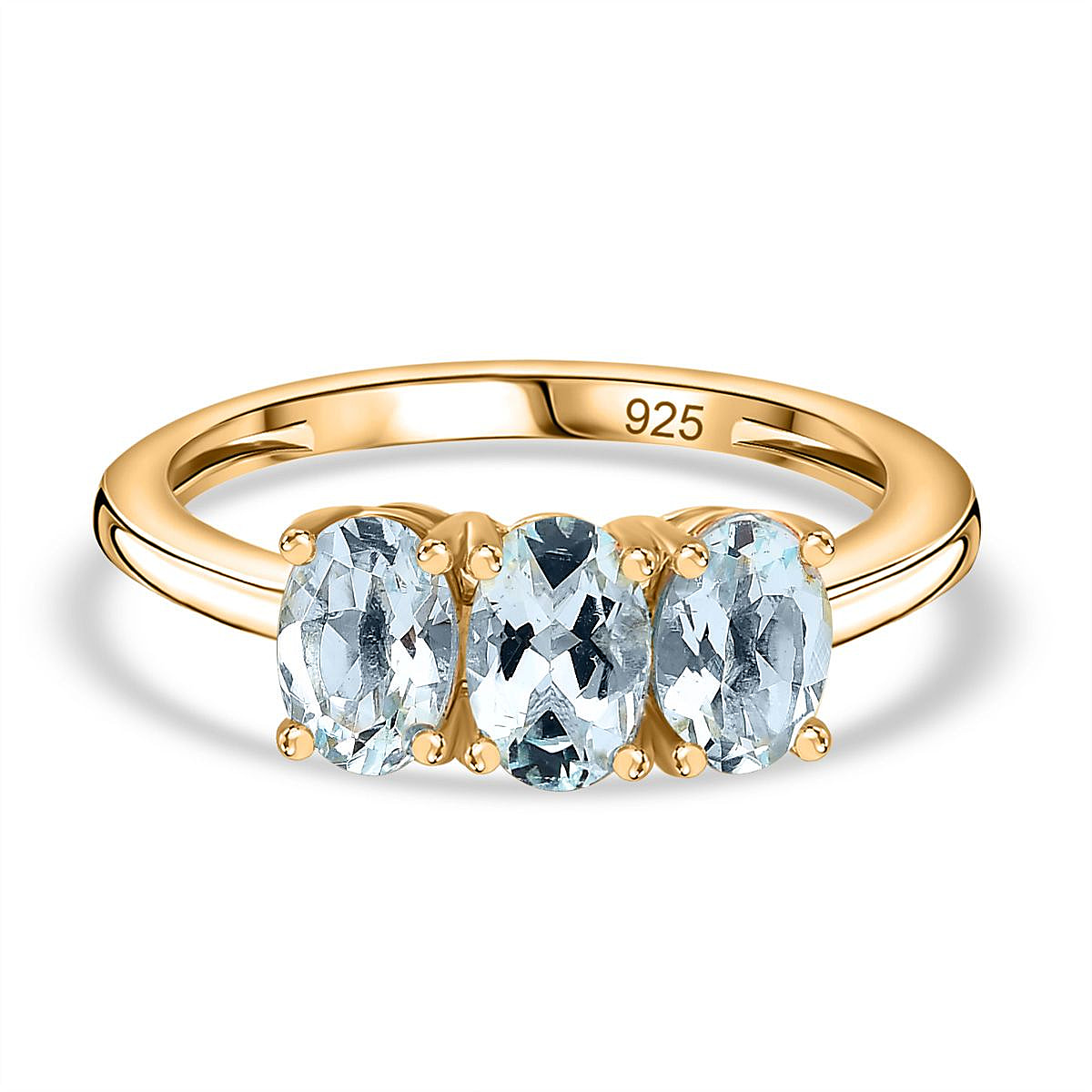 Aquamarine Rings - Engagement, Eternity, Diamond Rings in UK - TJC