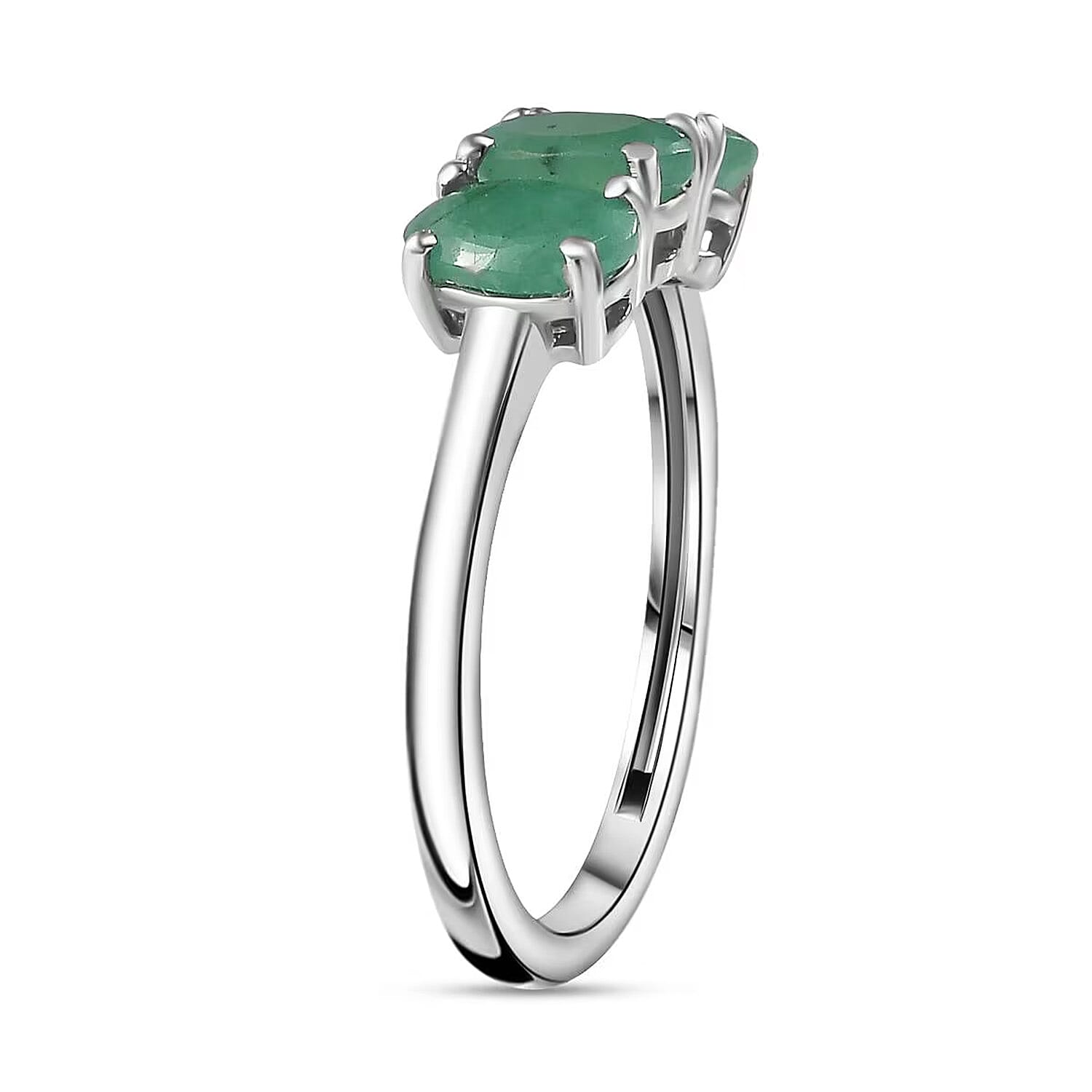 Trilogy Ring in Sterling Silver