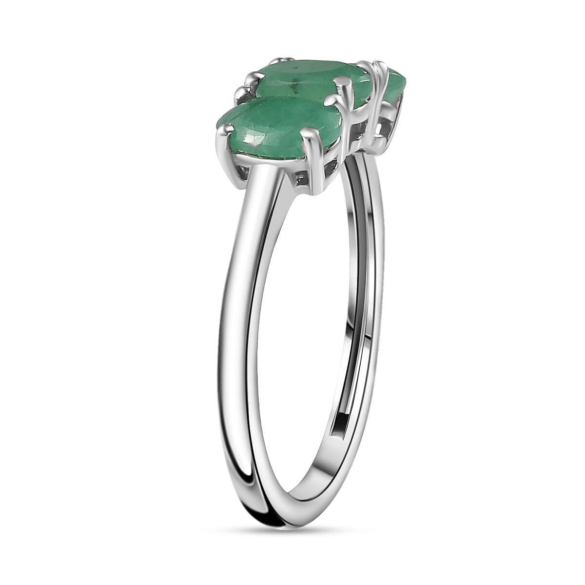 Trilogy Ring in Sterling Silver