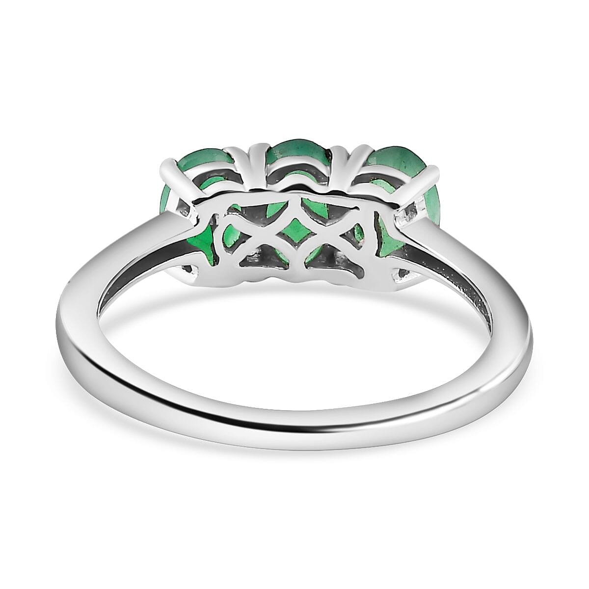 Trilogy Ring in Sterling Silver