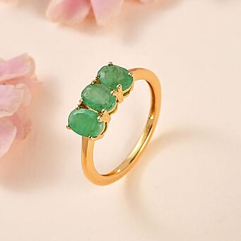 https://tjcuk.sirv.com/Products/77/0/7706538/Socoto-Emerald-3-Stone-Ring-in-Vermeil-YG-Sterling-Silver-1-53-ct-1-35_7706538_1.jpg?w=342&h=342