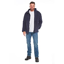 Padded Deep Filled Fleeced Unisex Jacket With Zip Pockets
