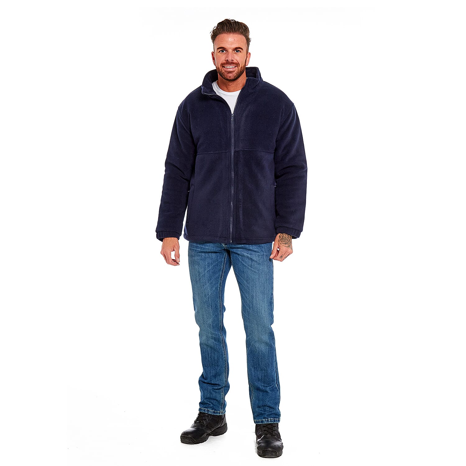 Outdoor Leisurewear Jacket (Size S, 10-12) - Navy