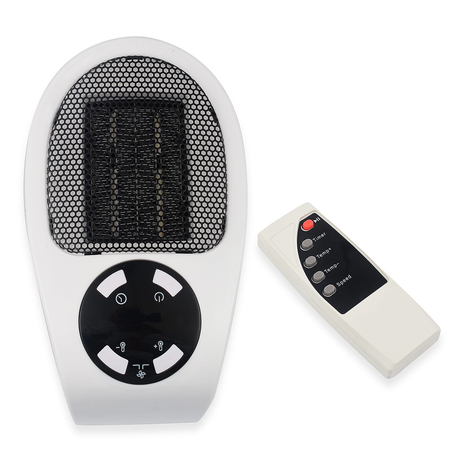 Heater PROX Portable PTC Heater with Timer and Temperature Control (up to 32 degree) with Remote - White